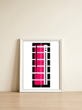 Abstrato Geométrico 37.2 — framed, leaning against the wall thumbnail