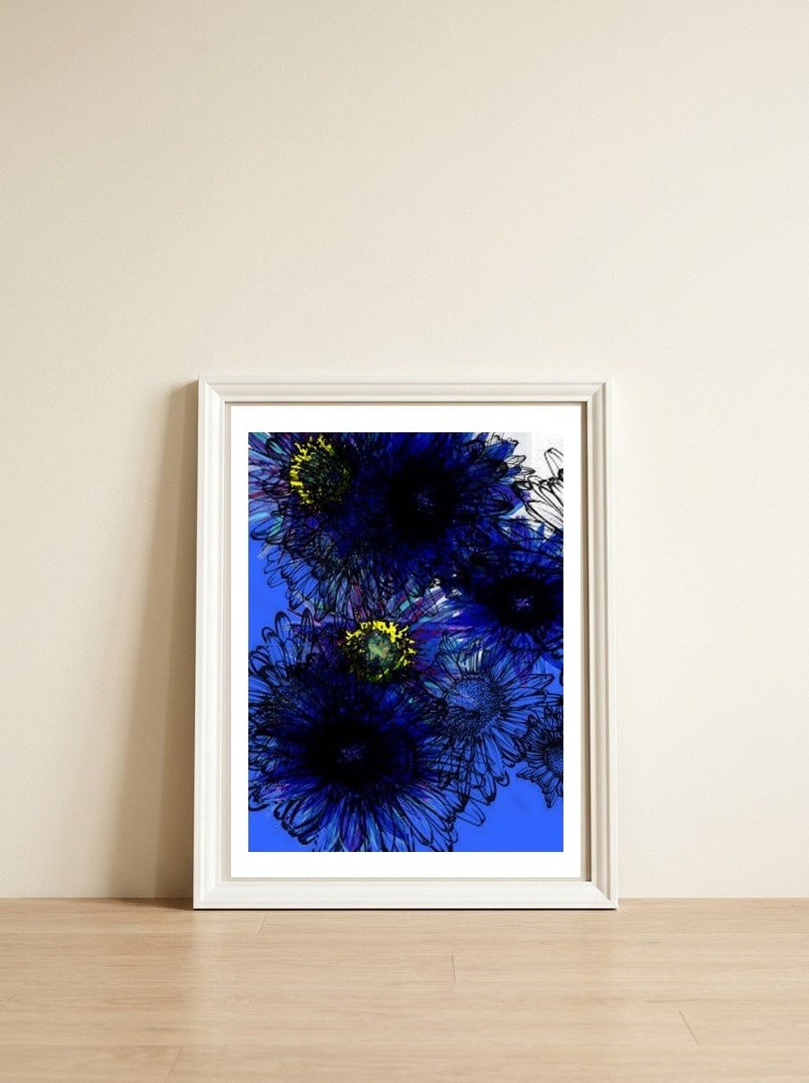 Untitledl 1 — framed, leaning against the wall