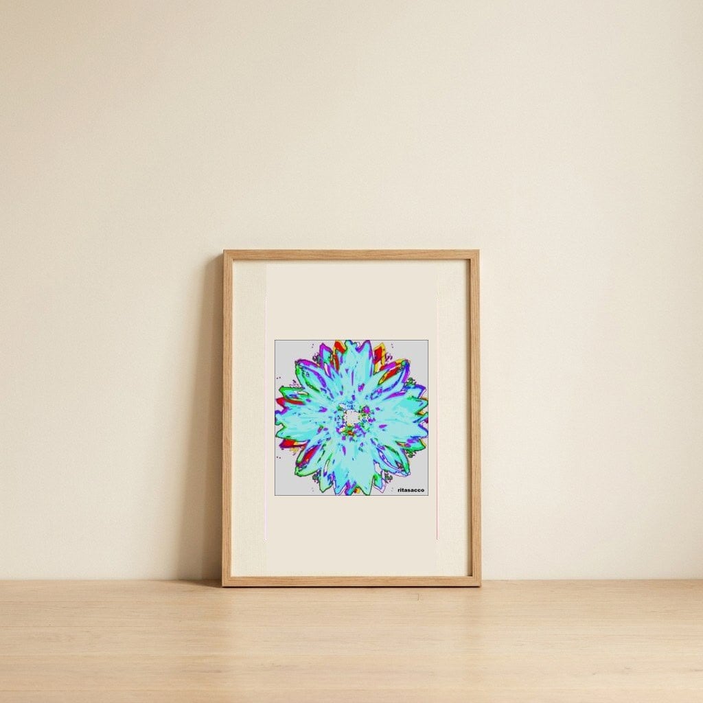 7 — framed, leaning against the wall