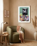 Graffiti Digital 2022 940 framed in a tender room thumbnail