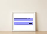 Abstrato Geométrico 37.6 — framed, leaning against the wall thumbnail