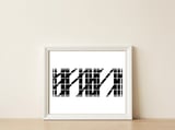 Abstrato Geométrico 38.1 — framed, leaning against the wall thumbnail