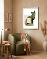 Catomania · Aus Den Sieben Leben Einer Katze · Morandi´s Cat framed in a tender room thumbnail