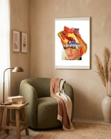 Monster Man framed in a tender room thumbnail