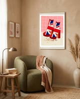 Union Jack Platforms framed in a tender room thumbnail