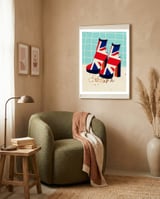 Union Jack Boots framed in a tender room thumbnail