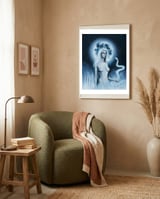 Moon Goddess framed in a tender room thumbnail