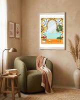 Moroccan Style Bathroom framed in a tender room thumbnail