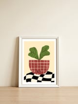 Begonia — framed, leaning against the wall thumbnail