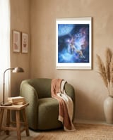 Beauty In The Ether framed in a tender room thumbnail
