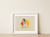 Angelina — framed, leaning against the wall thumbnail
