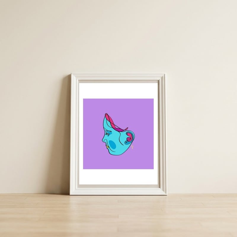 Boboo 3 — framed, leaning against the wall