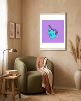 Boboo 3 framed in a tender room thumbnail