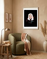 Flame Of Daffodil framed in a tender room thumbnail