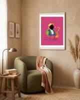 Jazz Man 1 framed in a tender room thumbnail