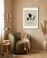 Jazz Man 3 framed in a tender room thumbnail