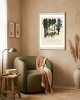 Nature Diver framed in a tender room thumbnail