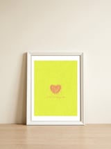 Sentimental Scribble 1 — framed, leaning against the wall thumbnail