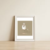 Yogin 2 — framed, leaning against the wall thumbnail