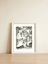 Prisoners — framed, leaning against the wall thumbnail