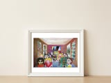 Graffiti Digital 2022 969 — framed, leaning against the wall thumbnail