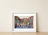 Graffiti Digital 2022 987 — framed, leaning against the wall thumbnail