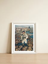 Astronaut — framed, leaning against the wall thumbnail