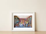 Graffiti Digital 2022 994 — framed, leaning against the wall thumbnail