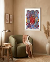 Graffiti Digital 2022 1008 framed in a tender room thumbnail