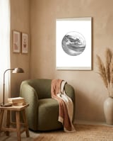 Planet Ocean framed in a tender room thumbnail