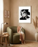 Madonna  framed in a tender room thumbnail