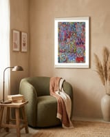 Graffiti Digital 2022 1017 framed in a tender room thumbnail