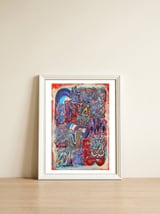 Graffiti Digital 2022 1018 — framed, leaning against the wall thumbnail