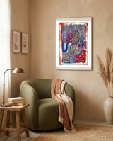 Graffiti Digital 2022 1019 framed in a tender room thumbnail