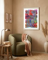 Graffiti Digital 2022 1027 framed in a tender room thumbnail