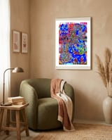 Graffiti Digital 2022 1029 framed in a tender room thumbnail