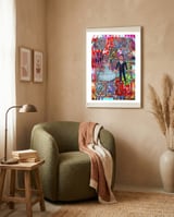 Graffiti Digital 2022 1037 framed in a tender room thumbnail