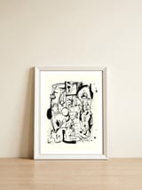 Inside The Mind — framed, leaning against the wall thumbnail