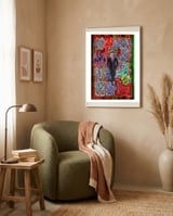 Graffiti Digital 2022 1041 framed in a tender room thumbnail