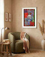 Graffiti Digital 2022 1043 framed in a tender room thumbnail