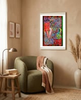 Graffiti Digital 2022 1048 framed in a tender room thumbnail