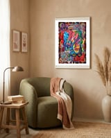 Graffiti Digital 2022 1058 framed in a tender room thumbnail