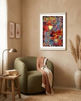 Graffiti Digital 2022 1062 framed in a tender room thumbnail