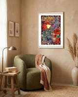 Graffiti Digital 2022 1063 framed in a tender room thumbnail