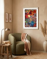 Graffiti Digital 2022 1064 framed in a tender room thumbnail