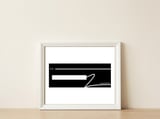 Abstrato Geométrico 41.9 — framed, leaning against the wall thumbnail