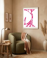 Abstrato Geométrico 42.6 framed in a tender room thumbnail