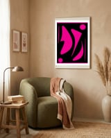 Abstrato Geométrico 43.1 framed in a tender room thumbnail