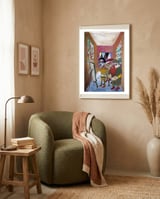 Graffiti Digital 2022 1073 framed in a tender room thumbnail