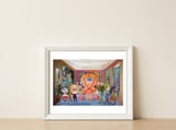 Graffiti Digital 2022 1076 — framed, leaning against the wall thumbnail